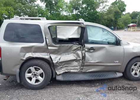 2007 Nissan Armada Le из США, поврежденный, VIN 5N1BA08A57N707025